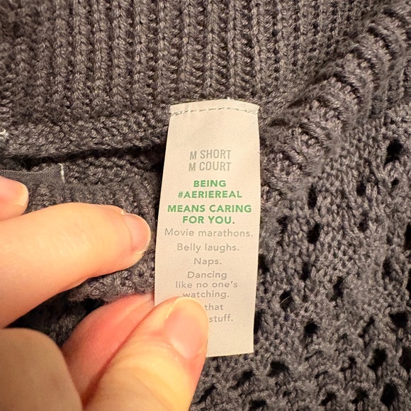 Gray Crochet Women’s pants - Picture 3 of 4